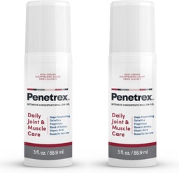 Penetrex Joint & Muscle Terapie - Soothing Gel pentru spate, gât, mâini, picioare - Premium întreg corpul Rub cu Arnica, vitamina B6 & MSM - 3oz Roll On Gel (2-Pack)