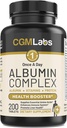 O dată pe zi Albumin Complex - Album alb de ou, proteine, jeleu regal, aminoacizi esenţiali - 200 Tablets