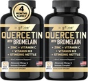 Querbetin cu Bromelain, Stinging Nettle Supplement, zinc vitamina C Vitamina D 