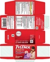 Tylenol Durere pentru copii + Febră Comprimate masticabile Aromă de struguri - 24 ct, Pachet de 4