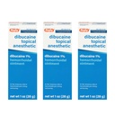 Rugby Dibucaină Anestezic Topic 1% Emorrhoid Ointment - Crema de calmare a durerii pentru mâncărime şi arsuri, Tratamentul hemoroizilor, Anti-crema de mâncărime 1 Oz (3 ambalaj)