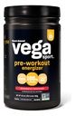 Vega Sport Pre-workout Energizer, Strawberry Lemonade - Pre Workout pulbere pentru femei și bărbați, Sprijină Energie și Focus, Electroliti, Vegan, Keto, Gluten gratuit, Non OMG-uri, 1.1 lbs