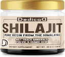 Shilajit Pure Himalayan Organic Resin 30grams - Shilajit Supplement Contine natural fuzelian, Acid Humec & 85 Altele - 60 Serviri pentru echilibrul corpului, inima, sanatate imuna