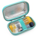 CASEMATIX Astm Inhaler Cazul se potriveşte inhalatorului Spaţier pentru adulţi, măşti, deţinătorul inhalatorului şi mai mult - Compact Dimensiune Fits 6.25 " Maxim, include numai ASTHMA