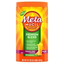 Metamucil Premium Blend, 4-in-1 Fibră Supliment pentru Digestive Health, Psyllium Husk Fiber Powder, Sugar-Free cu Stevia, Plant-Based Fiber Supplement, Orange Flavored, 180 lingurite