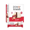 Power Crunch Protein Wafer Bars, Snacks de proteine ridicate cu gust delicios, Red Velvet, 1.4 Ounce (12 Conte)