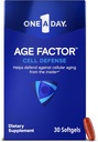 One A A A Age Factor Cell Defense-Cell Health Supplement to Support Healthly Aging Journey, Cell Health Support for Adulți, cu Olive Polyfenols, Resveratrol, Vitamina B3 (Niacinamidă), 30 Softgels