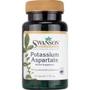 Swanson Aspartate de potasiu 99 Milligrame 60 Capsule