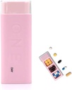 Travel Pill Organizator de 3 ori pe zi, Daily Pill Box pentru călătorie, drăguț Pilula portabilă Pilula Dispenser Mini Pilula Deținătorul pentru suplimente, pastile, vitamine și medicamente (Pink)