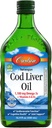 Carlson - Cod Ulei de ficat, 1100 mg Omega-3s + A & D3, ulei norvegian de cod arctic-Liver, lichid de ulei de pește nordic, nearomatizat, 500 ml (16,9 Fl Oz)