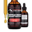 Empire pierdut Herbs Nettle Root Extract Spagyric Tinctură (2 fl oz) - Wild recoltat din Supliment pentru bărbați, funcția urinară, BPH, pierderea părului - 3rd Party Lab testat
