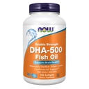 ACUM alimente Suplimente, DHA-500 cu 250 EPA, distilat molecular, susține sănătatea creierului*, 180 Softgels