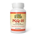 Factori naturali, PQQ-10, Sustine energie si imbatranire sanatoasa, Supliment alimentar, 60 softgels (60 portii)