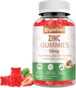 Gume de zinc - 50 mg Zinc de mare potenta cu vitamina C + vitamina D3 + elderberry - Suport pentru sanatate imuna - Vegan, non-GMO si gluten gratuit - 60 Gume