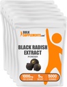 BulkSupplements.com Black Razish Extract pulbere - Suport hepatic - Spaniol Black Radish Extract - Supliment hepatic - Suplimente vegetale pentru ficat si sanatate digestiva (5 Kilograms - 11 lbs)