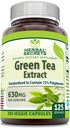 Secrete de plante extract de ceai verde 630 Mg Per servire 