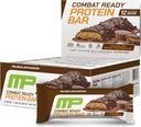 MusclePharm Combat Sport Bar, Peanut Butter Cup, High Protein Bars, Combat Cravings, Fuel Performance & Meet Energy Necesities, 20g Proteina de la Whey Proteine, 5g Fiber, Gluten Free, 12 Baruri