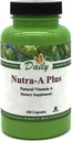 Zilnic Manufacturing Nutra-A PlusTM (Vitamina vegetariană A-Palmitat & Beta-Caroten) 250 Capsule vegetariene