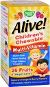 Natura's Way Alive Copiii Chewable Mult-Vitamina 120 Tablete masticabile