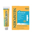 Neosporin + maxim-strength durere ajutor dublu acţiune Cream, primul ajutor antibiotic şi crema analgezice pentru îngrijirea rănilor de tăieturi minore, zgârieturi şi burniţe, polimixină B & Pramoxină HCl, 1 oz