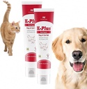 K-Plus Potasiu Gluconat Gel renal Plus Cranberry și EPA pentru câini și pisici - Supliment renal aprobat veterinar - Sprijină echilibru de potasiu -(2 pachet)