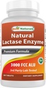 Cel mai bun Naturals Rapid Acting Lactase Enzim Tablet, 3000 Fcc Alu, 180 Count (859375090900)