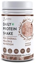 Generic QURA Daily Proteine Shake 118 kcal Calories, 25 Vitamina -Serving -40- pentru barbati si femei ciocolata lapte se agită aroma pentru 400Gm