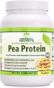 Secrete vegetale Pudră de proteine de mazăre Vanilie Toffee Flavor 2 lbs (Non-GMO) -Suporturi Producţia de energie şi creşterea musculară - promovează funcţia inimii şi rinichilor