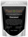 Activează Charcoal Powder 4 oz. Nucă de cocos - Food Grad Kosher Non-GMO - Albirea dinților, Facial Mask and Soap Making. Promovează detoxifierea naturală și ajută la digestia