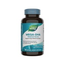 Natura's Way Mega-DHA Premium Fish Oil, Supports Eye and Brain Function*, Omega-3, 2.000 Fish Oil mg per 2-Softgel Serving, 60 Softgels (Packaging May Vary)