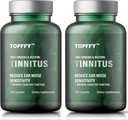 Tinitus Relief pentru urechi inelare, 1200MG Tinitus Relief Supliment, pentru pierderea auzului și a urechii inelare & Tinitus Relief,240 Softgels (2pack)