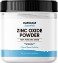 Nutricost zinc oxid pulbere (500 grame) 100% pur, fără aditivi - Vegan, non-GMO, Nutricost Essentials