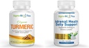 Suplimentul ecologic turmeric - Suplimente comune și imune de asistență pentru sănătate și asistență zilnică