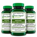 Green Organic Suplimente Hawthorn Capsule Berry, frunze, flori, Hawthorn Suplimente Conține 90 capsule, plante naturale Hawthorn pentru sănătate cardiovasculară și de îngrijire a inimii naturale (Pachet de 3)