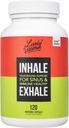 Lively VITAMIN CO. Inhala Expira - Ajuta alergii calme - Itchy Watery Eyes - Alergia Symptom Relief - Congestia nazala - respiratie clara - Răspuns alergic - Tuse - Strănut - 120 capsule