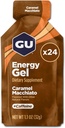 GU Energie Original Sports Nutrition Energy Gel, Caramel Macchiato, 24 Conte Box