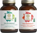 PURE SYNERGY Womens Multivitamine, Stres, și energie Essentials Bundle 