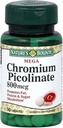 Natura's Bounty Mega Crom Picolinat 800 mcg comprimate 50 ea (Pachet de 2)