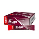 CLIF BLOKS - Black Cherry Flavor with Caffeine - Energy Chews - Non-GMO - Plant based - Fast Fuel for Cycling and Running - Quick Carbohidrats and Electrolytes - 2.12 oz. (18 Conte)