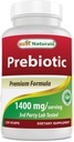 Cele mai bune naturale Prebiotice Fiber XOS (Xylo Oligosaccharide) 1400mg Servirea 120 Veg Capsule
