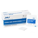 JMU 100 Pachet Pad-uri de tifon steril 2x2, 8-plu foarte absorbante Burete de tifon steril non-Woven