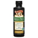 Barlean Omega Twin ulei de in lichid și supliment de ulei de boraj pur cu Lignans, 6,010mg ALA și 465mg GLA Omega acidi grasi din semințe de in organic și semințe de Boraj presat rece, 12 oz