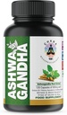 MUFASA Organic Ashwagandha Echivalent 10.000 mg - 120 capsule Vegane - Pur organic Ashwagandha pulbere și root extract capsule - Stres Relief, Mood Enhancer - 4 luni de aprovizionare