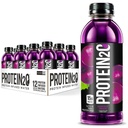 Protein2o 15g Whey Proteine Izolat Infuzat apă, gata de băut, zahăr fără, gluten gratuit, Lactoză fără, struguri de recoltare, 16.9 oz flacon (Pachet de 12)