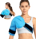 Umăr pachet de gheață Rotator Cuff Terapie rece Wraps, Umăr reutilizabil braț Gel Pack cald compresa durere ajutor pentru leziuni, recuperare după chirurgie, Tenditis, Wrap umăr pentru umărul stâng drept