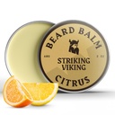 Balsam de barbă vikingă pentru bărbați - Frunze în balsam de barbă - Balsam de styling Made with naturally Derived Beard Butter, Argan & Jojoba Oils (2 Ounce (Pack of 1), Citrus)