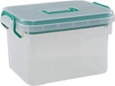 Clear cutie de depozitare din plastic Organizator/Medicine Box, Kit de stocare de urgență de familie