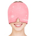 ZNÖCUETÖD Migrenă Migrenă Migrenă Relief Cap pălărie complet cap gheaţă pachet Wrap răcire Gel gheaţă Beanie Rece Cap cald / rece Compress Terapie pentru Sinus, Stres, Tensiuni, Relief cap durere, Femei