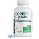 Glicinat de cupru 3mg Absorbţie superioară Chelated non-GMO, 180 comprimate vegetariene