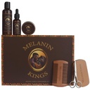 Melanin Kings Kit de înromare barbă pentru bărbați - Formulare cu ingrediente naturale africane antice 